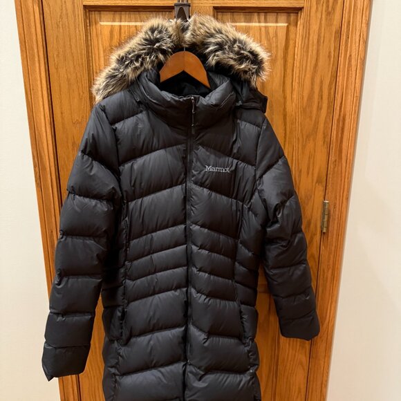 Marmot Montreal Down Coat, Black in XL - Picture 11 of 14